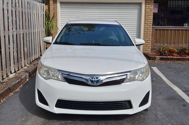 used 2013 Toyota Camry Hybrid car, priced at $7,895