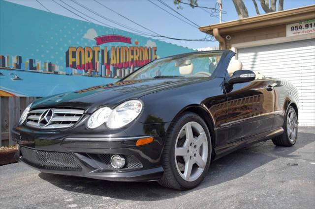 used 2009 Mercedes-Benz CLK-Class car, priced at $14,750