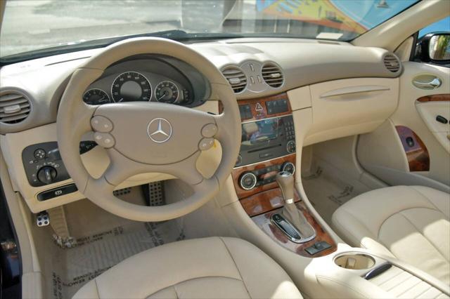 used 2009 Mercedes-Benz CLK-Class car, priced at $14,750