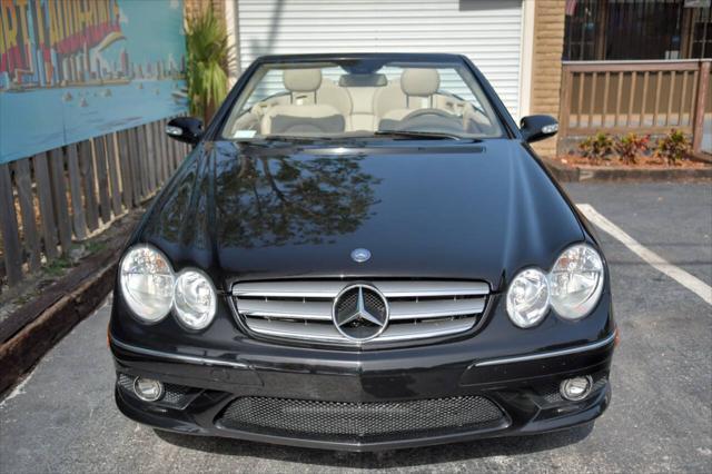used 2009 Mercedes-Benz CLK-Class car, priced at $14,750