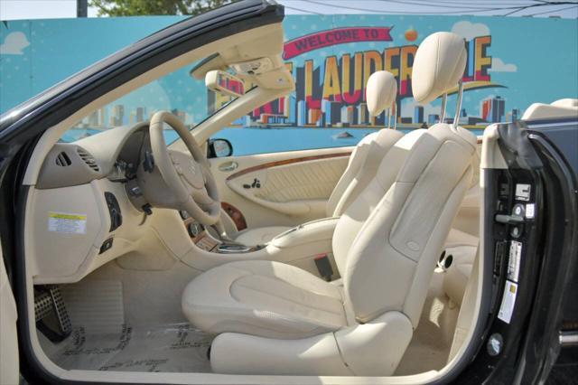 used 2009 Mercedes-Benz CLK-Class car, priced at $14,750