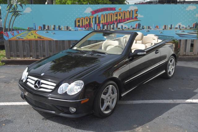 used 2009 Mercedes-Benz CLK-Class car, priced at $14,750