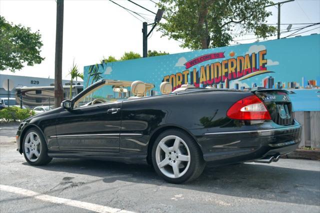 used 2009 Mercedes-Benz CLK-Class car, priced at $14,750