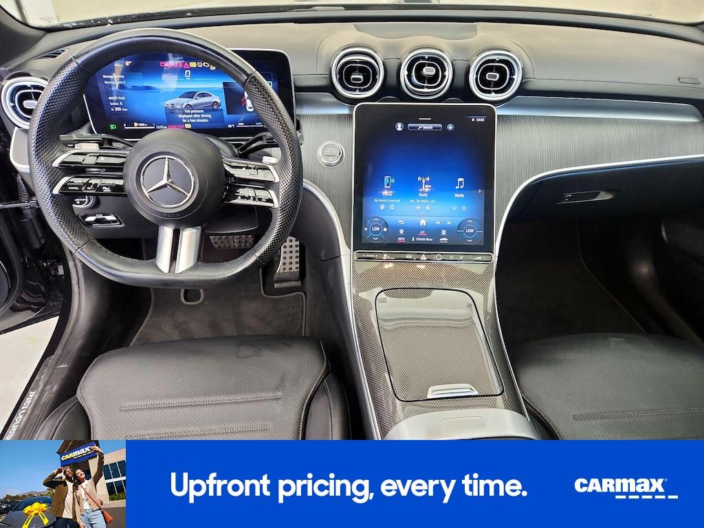 used 2023 Mercedes-Benz C-Class car, priced at $36,998