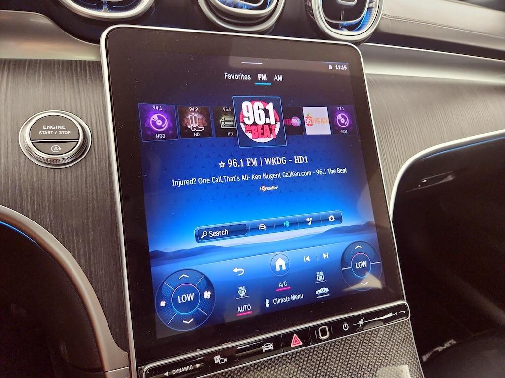 used 2023 Mercedes-Benz C-Class car, priced at $36,998