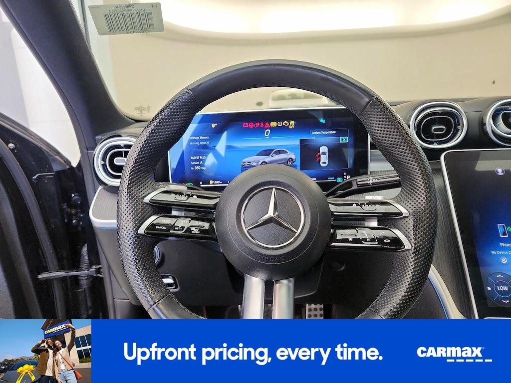 used 2023 Mercedes-Benz C-Class car, priced at $36,998