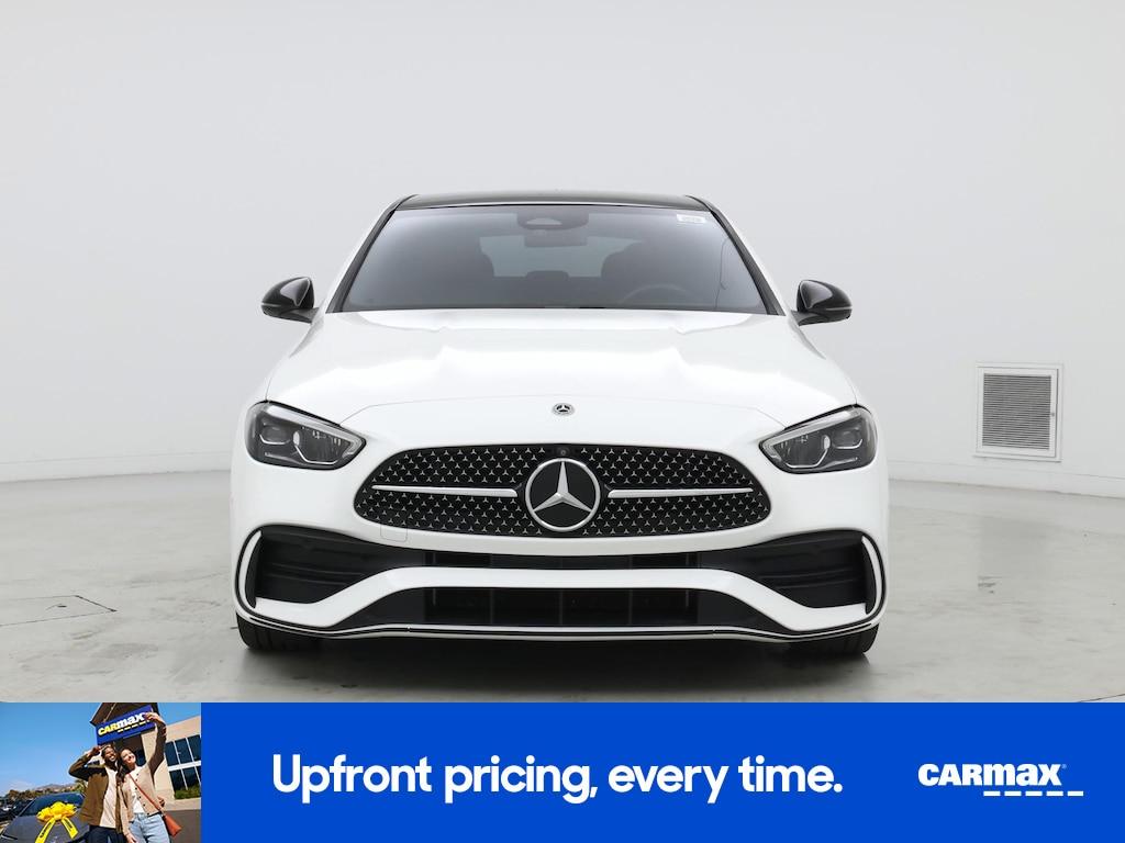used 2022 Mercedes-Benz C-Class car, priced at $37,998