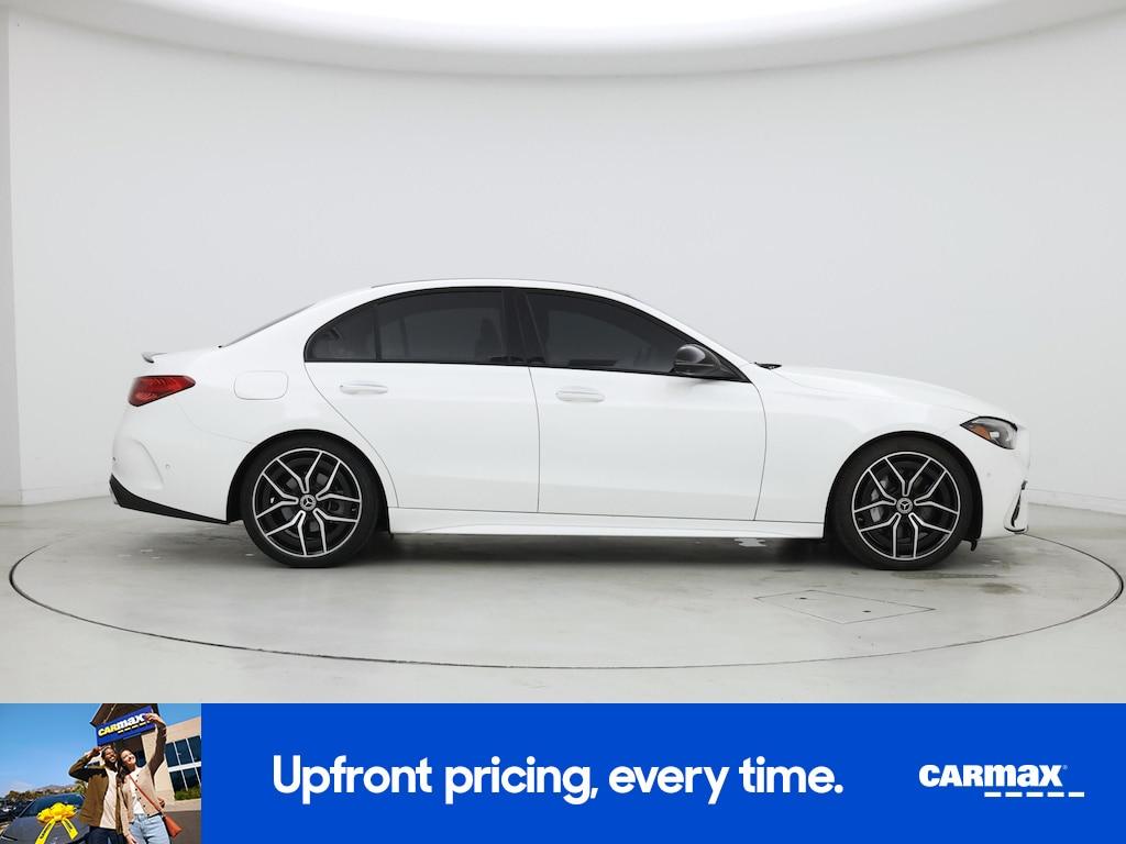 used 2022 Mercedes-Benz C-Class car, priced at $37,998