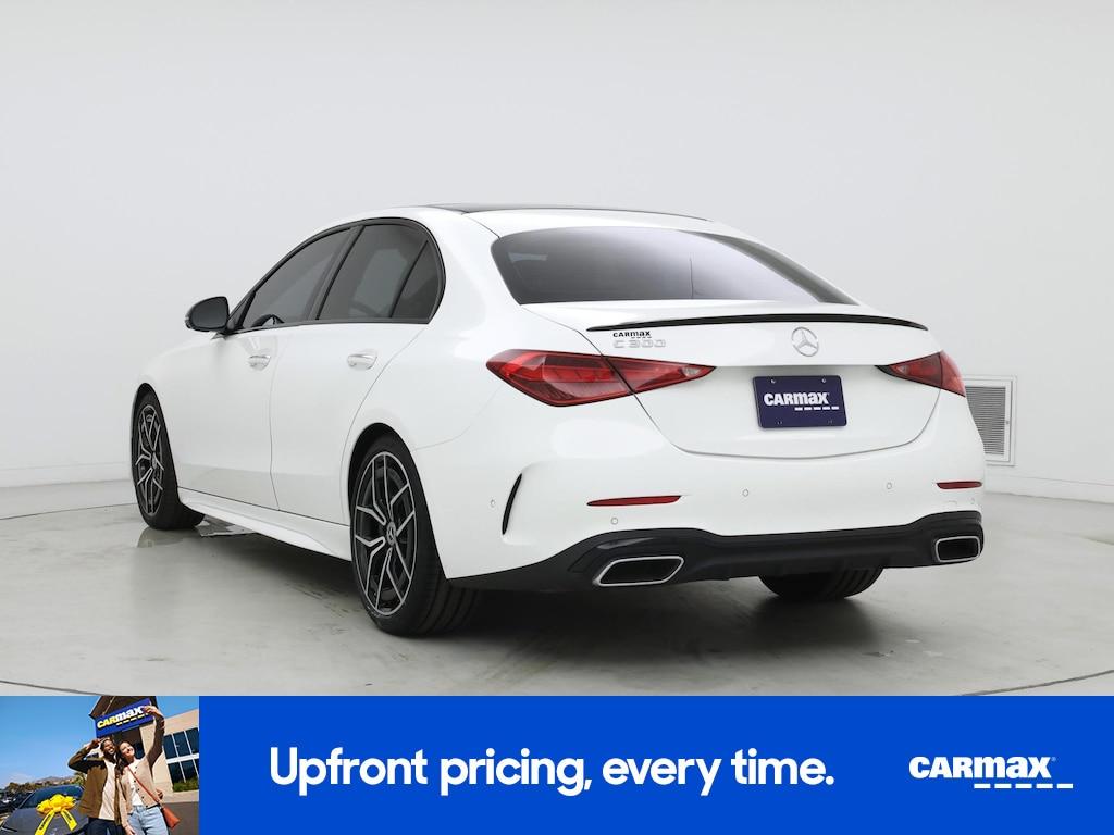 used 2022 Mercedes-Benz C-Class car, priced at $37,998