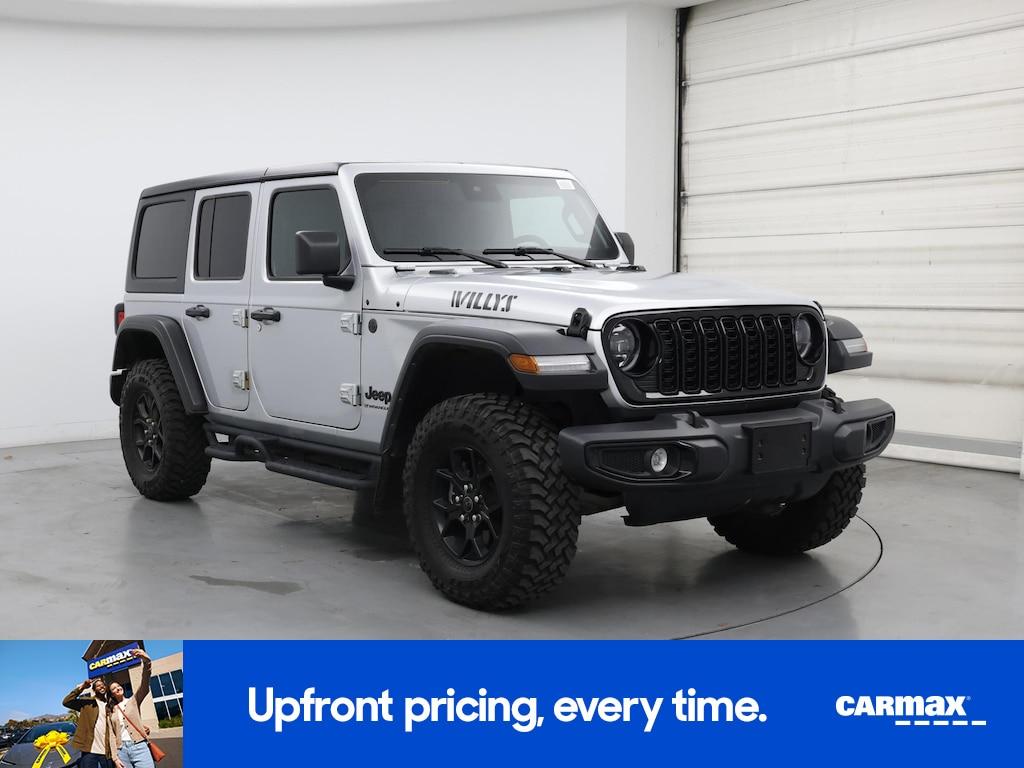 used 2024 Jeep Wrangler car, priced at $39,998