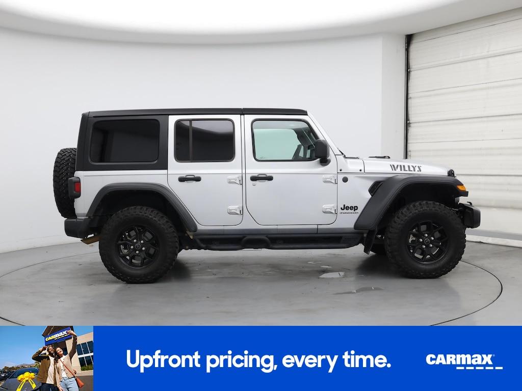 used 2024 Jeep Wrangler car, priced at $39,998