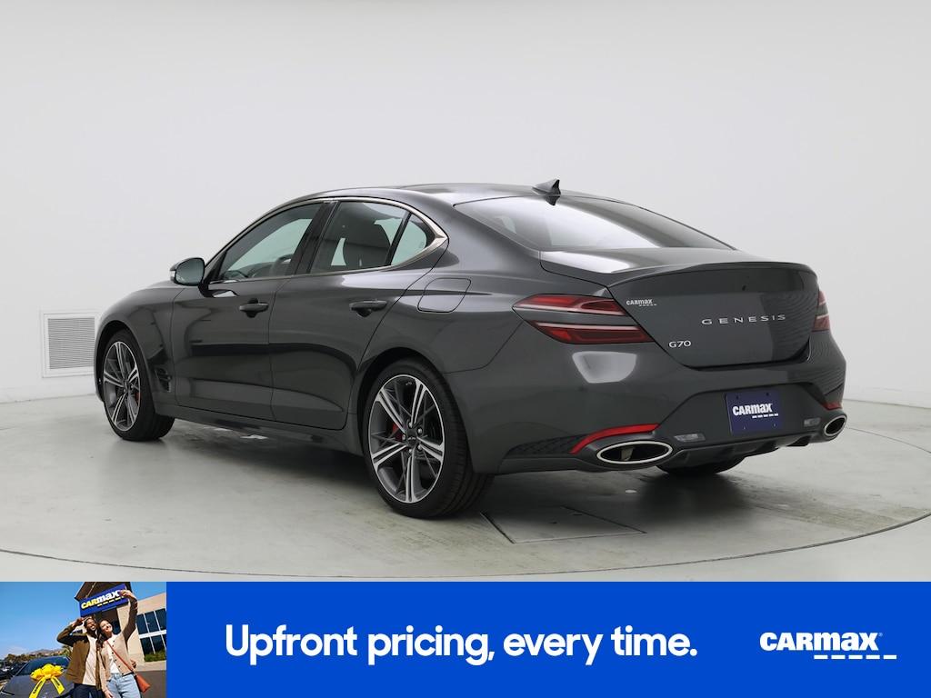 used 2024 Genesis G70 car, priced at $39,998