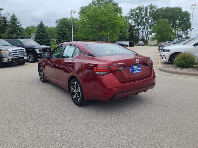 used 2021 Nissan Sentra car, priced at $17,353