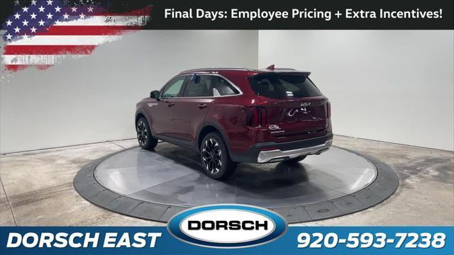 new 2025 Kia Sorento car, priced at $41,626