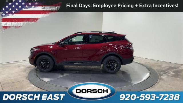 new 2025 Kia Sportage car, priced at $38,789