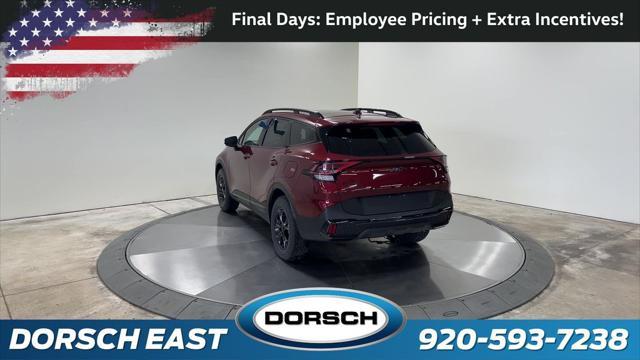 new 2025 Kia Sportage car, priced at $38,789