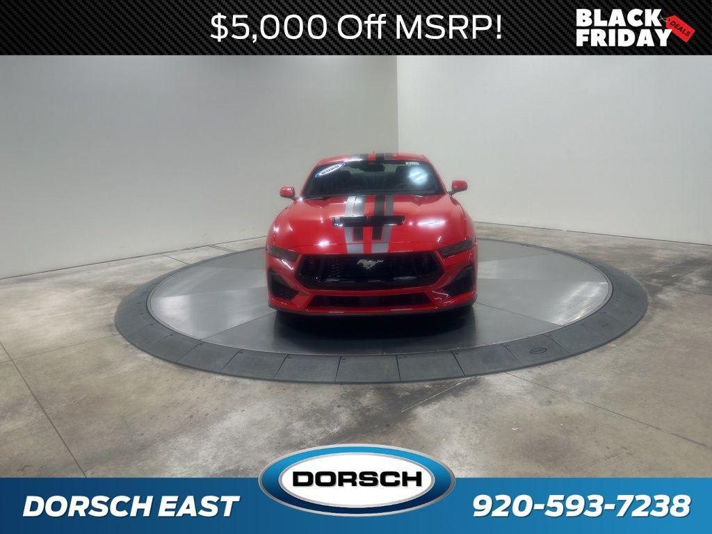 new 2025 Ford Mustang car, priced at $57,300