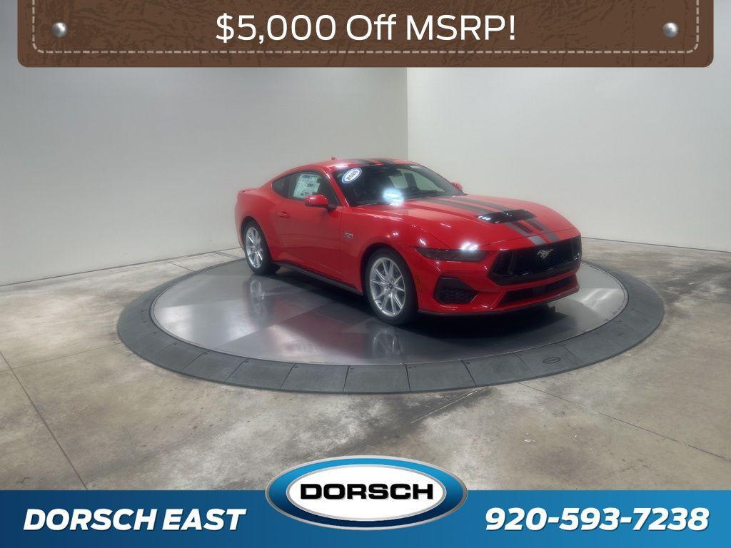 new 2025 Ford Mustang car, priced at $57,300