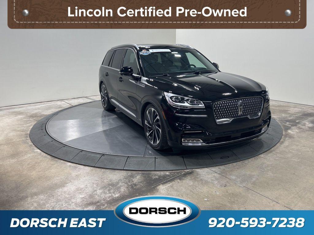 used 2020 Lincoln Aviator car, priced at $33,953