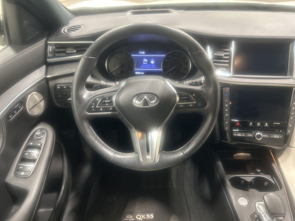 used 2022 INFINITI QX55 car, priced at $28,445