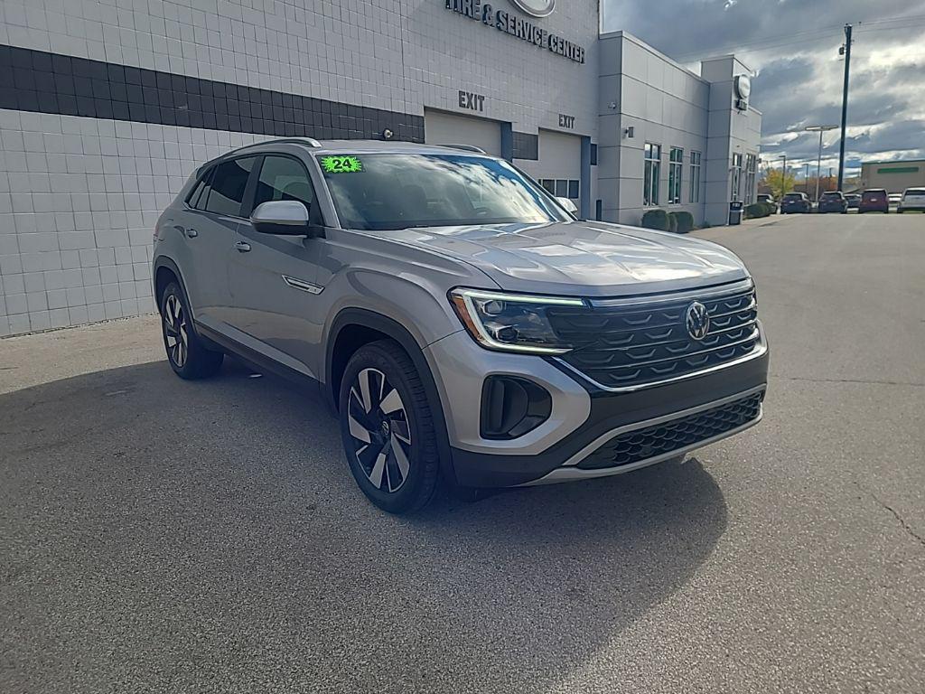 used 2024 Volkswagen Atlas Cross Sport car, priced at $34,749