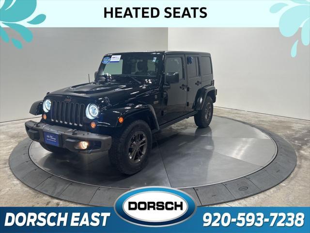 used 2017 Jeep Wrangler Unlimited car, priced at $22,975