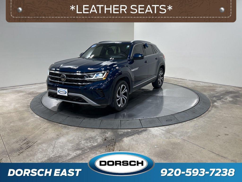 used 2021 Volkswagen Atlas Cross Sport car, priced at $22,960