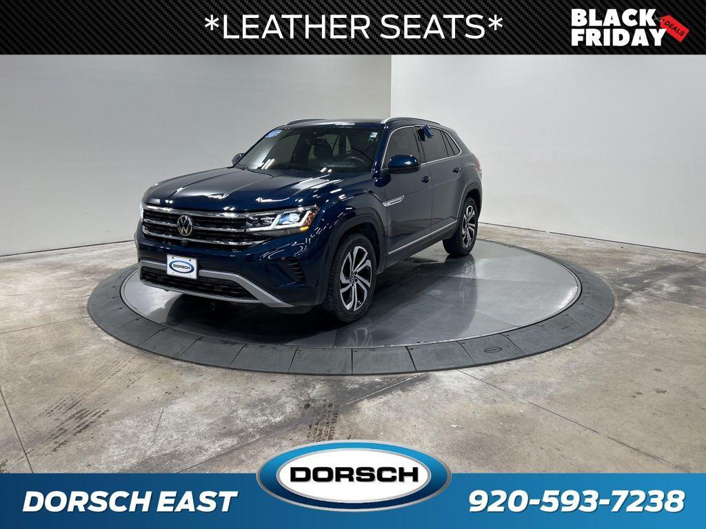 used 2021 Volkswagen Atlas Cross Sport car, priced at $22,471