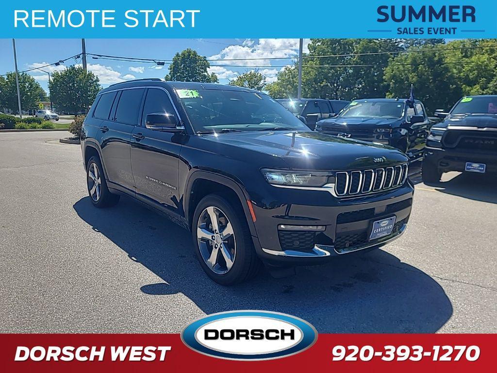used 2021 Jeep Grand Cherokee L car, priced at $29,997