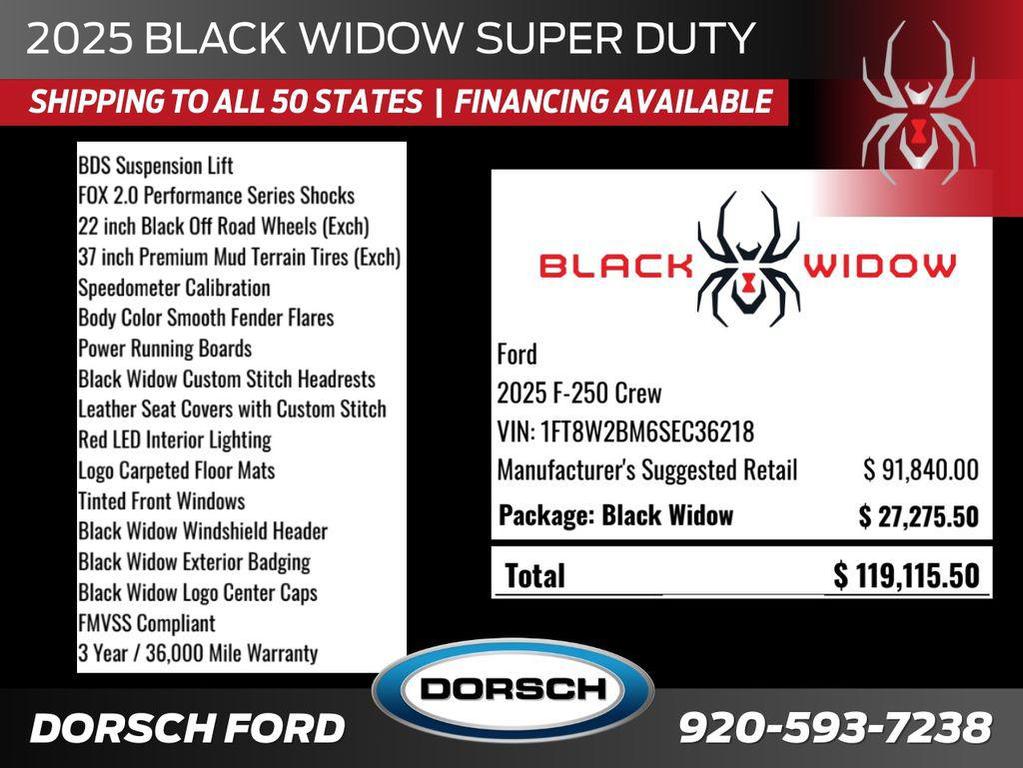 new 2025 Ford F-250 car, priced at $115,616