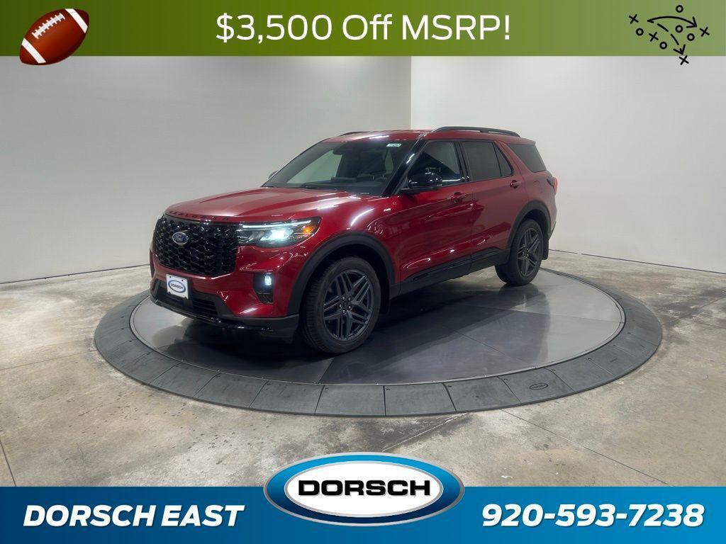 new 2025 Ford Explorer car, priced at $49,270