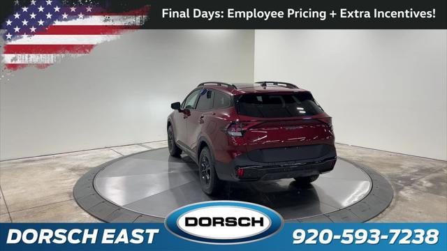 new 2025 Kia Sportage car, priced at $38,428