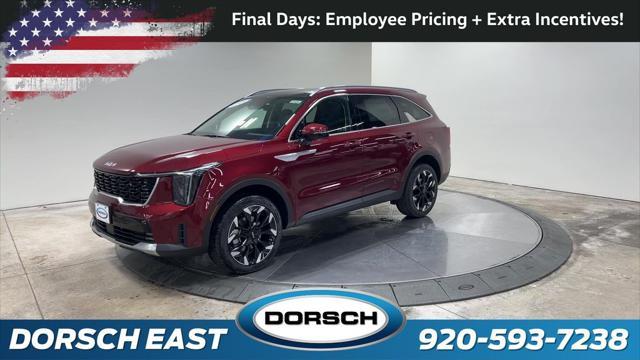 new 2025 Kia Sorento car, priced at $41,626