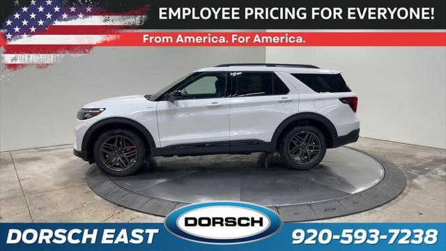 new 2025 Ford Explorer car, priced at $50,317