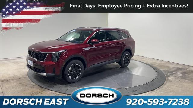 new 2025 Kia Sorento car, priced at $37,152