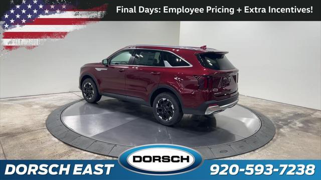 new 2025 Kia Sorento car, priced at $37,152