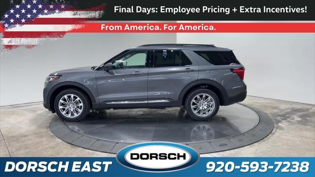 new 2025 Ford Explorer car, priced at $45,826