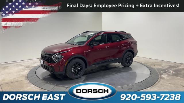 new 2025 Kia Sportage car, priced at $36,182