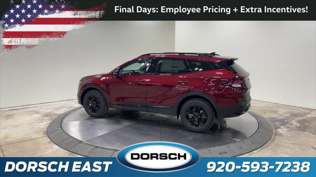 new 2025 Kia Sportage car, priced at $36,182