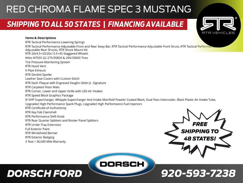 new 2025 Ford Mustang car, priced at $104,840