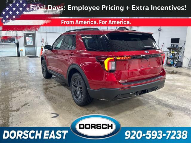 new 2025 Ford Explorer car, priced at $48,508