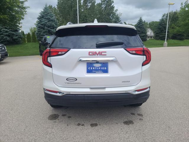 used 2021 GMC Terrain car, priced at $23,813