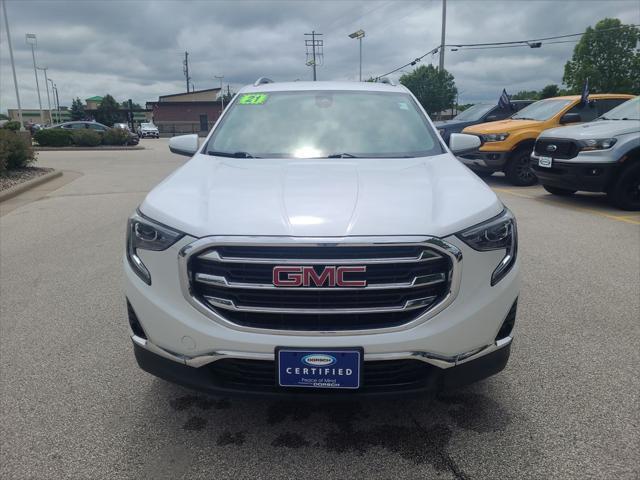 used 2021 GMC Terrain car, priced at $23,813