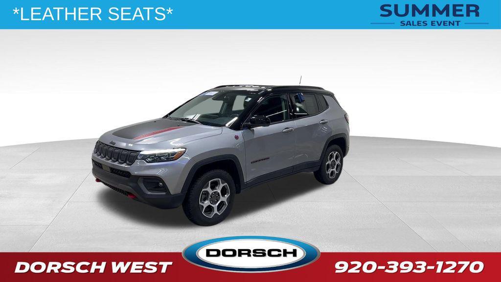 used 2022 Jeep Compass car, priced at $22,997