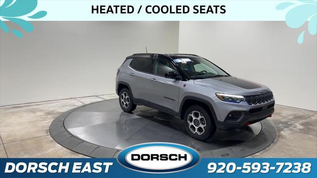 used 2022 Jeep Compass car, priced at $24,471