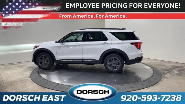 new 2025 Ford Explorer car, priced at $46,547
