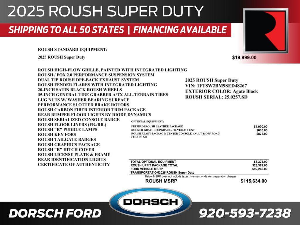 new 2025 Ford F-250 car, priced at $113,134