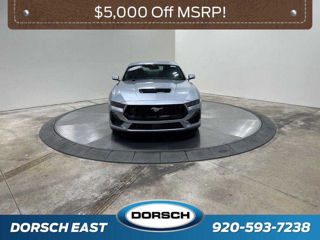 new 2025 Ford Mustang car, priced at $56,605