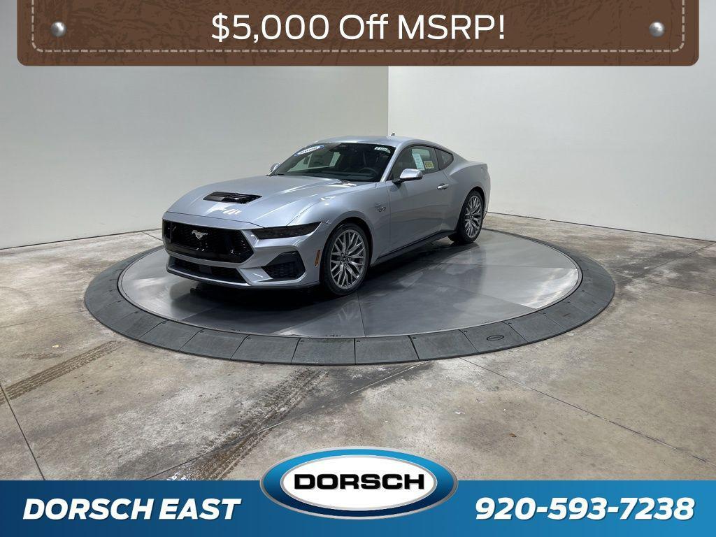 new 2025 Ford Mustang car, priced at $56,605