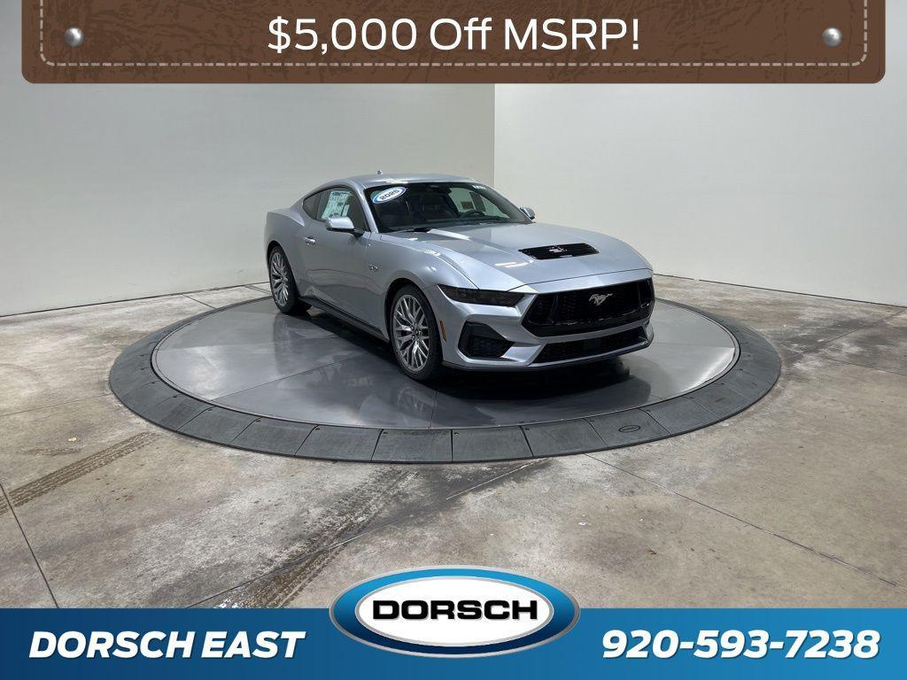 new 2025 Ford Mustang car, priced at $56,605